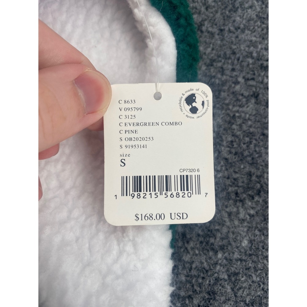 Free People FP Movement Hit The Slopes Fleece Hoodie Women S Evergreen Green NEW - Picture 6 of 11